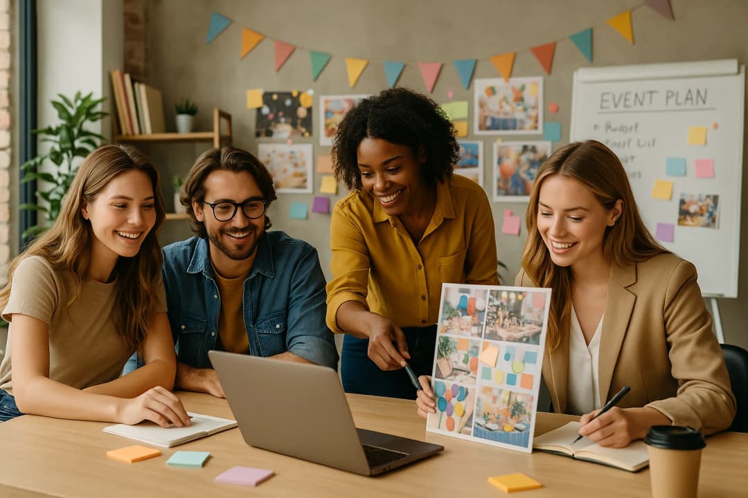 PartyHub team collaboration and vision