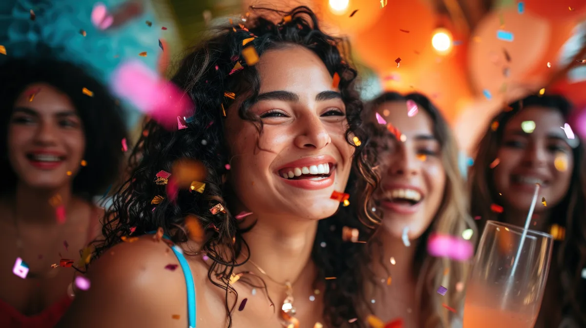 Vocalist and live singer performing at a celebration event